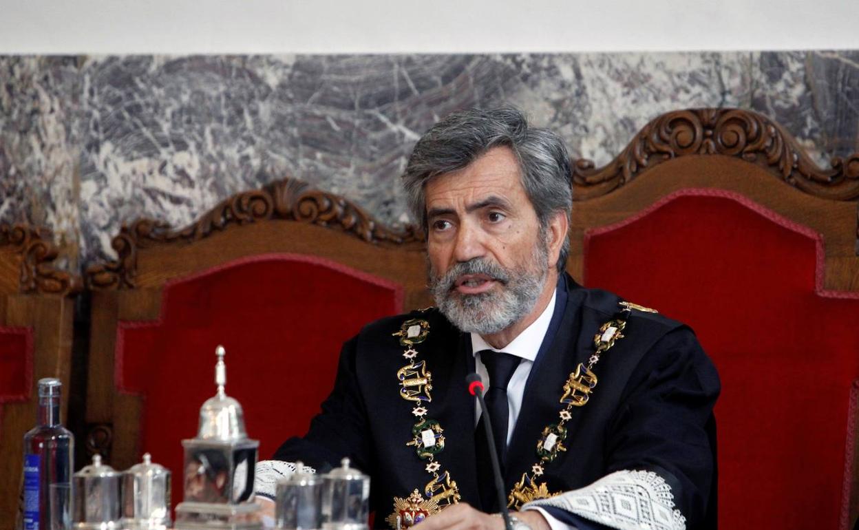 Carlos Lesmes, presidente del Tribunal Supremo. 