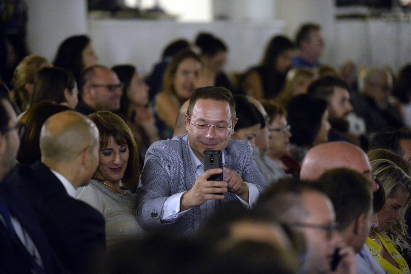 'La Verdad' otorga los premios 'Los Mejores' a la Academia General del Aire, Carmen Gil, Carlos Moreno y los festivales de teatro de San Javier y Molina de Segura por su dedicación y compromiso.