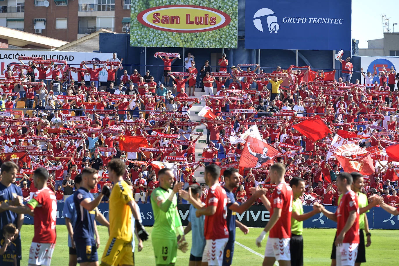 El Murcia fue el vencedor moral de un encuentro en el que el UCAM no dio la talla y en el que ambos equipos apenas generaron ocasiones de gol