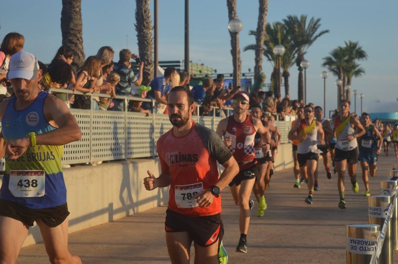 El atleta del Mandarache consigue el triunfo con un tiempo de 33:02 minutos en los 10 kilómetros, por los 38:16 para la corredora de la Juventud Atlética Elche