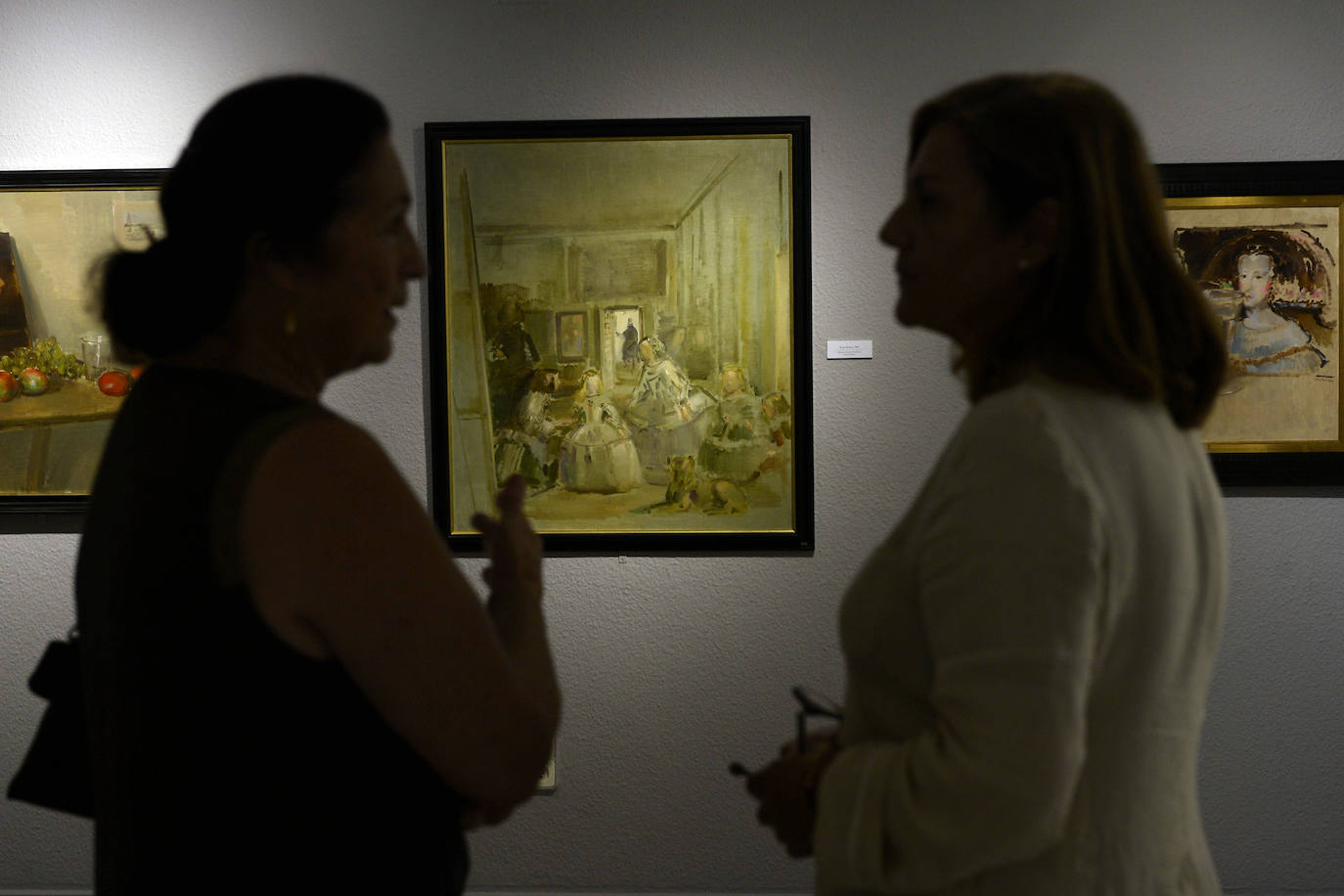 Hasta el 15 de enero, el museo del pintor murciano homenajea a cinco maestros por los que sentía veneración.