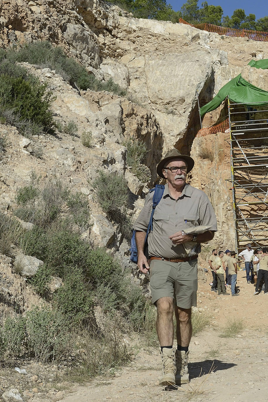 El yacimiento paleontológico de Abanilla suma esta campaña un centenar de nuevos registros de grandes mamíferos, y otros tantos de roedores, anfibios, aves y reptiles de hace un millón de años