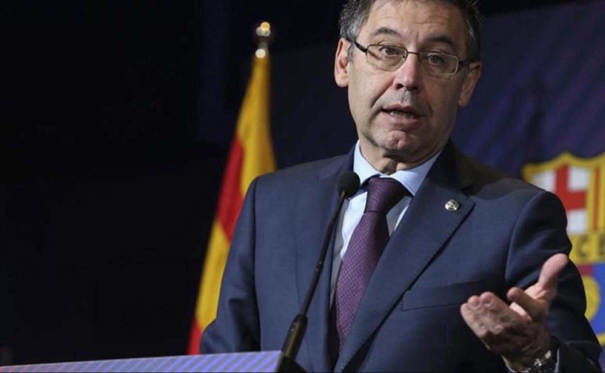 Josep Maria Bartomeu, presidente del FC Barcelona.Efe