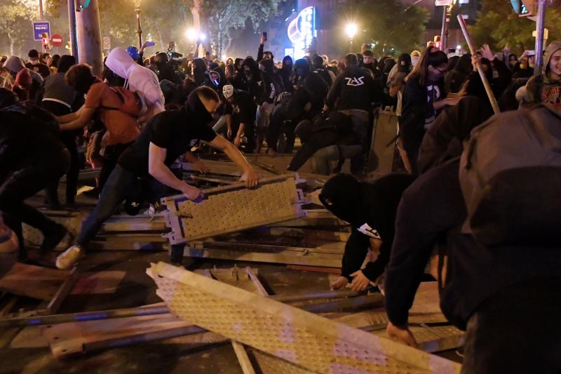 Fotos: Tercera jornada de protestas en Cataluña tras la sentencia del &#039;procés&#039;