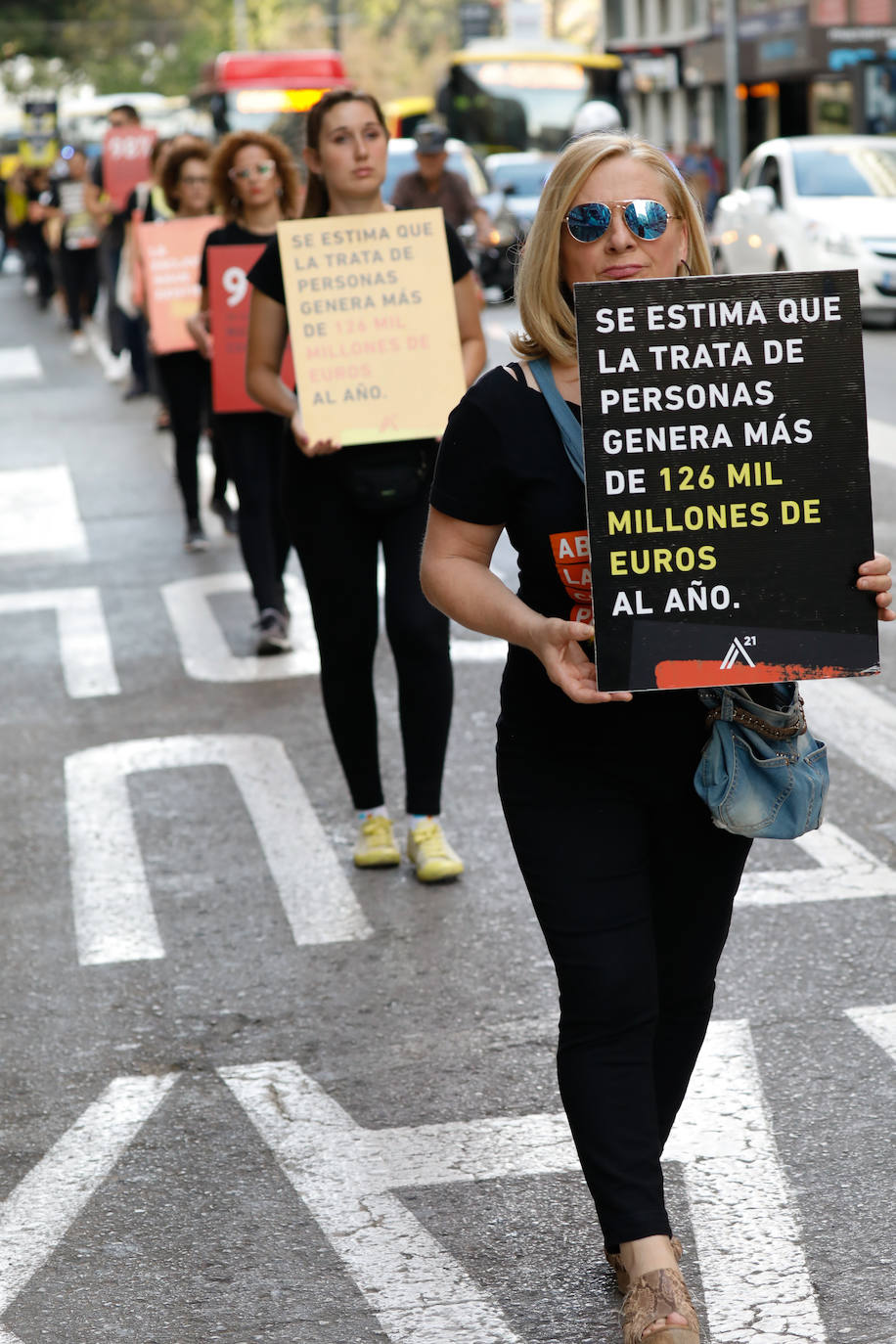 Fotos: Marcha en Murcia contra las nuevas formas de esclavitud