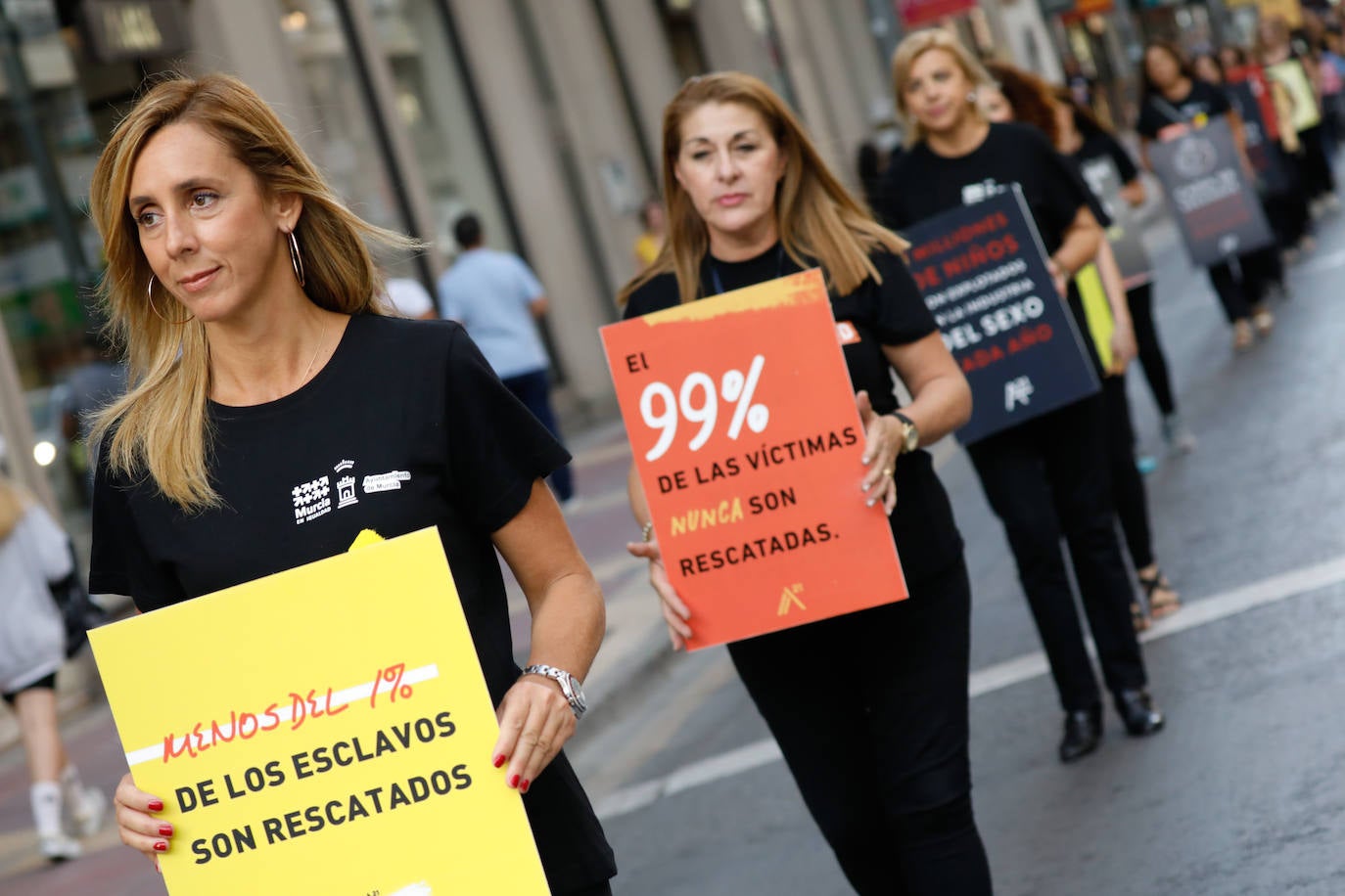 Fotos: Marcha en Murcia contra las nuevas formas de esclavitud