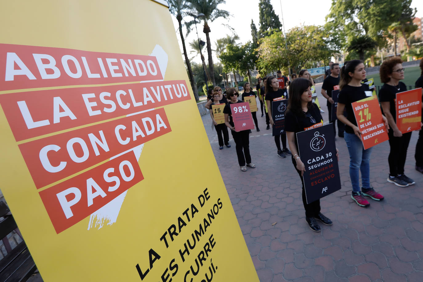 Fotos: Marcha en Murcia contra las nuevas formas de esclavitud
