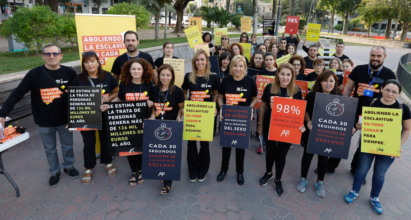 Fotos: Marcha en Murcia contra las nuevas formas de esclavitud