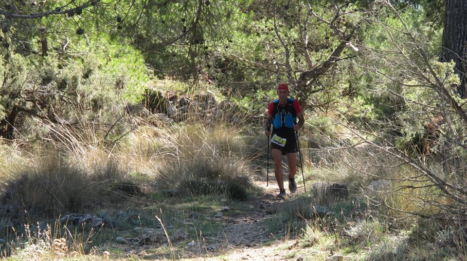 Dos corredores durante la Yeti Trail.