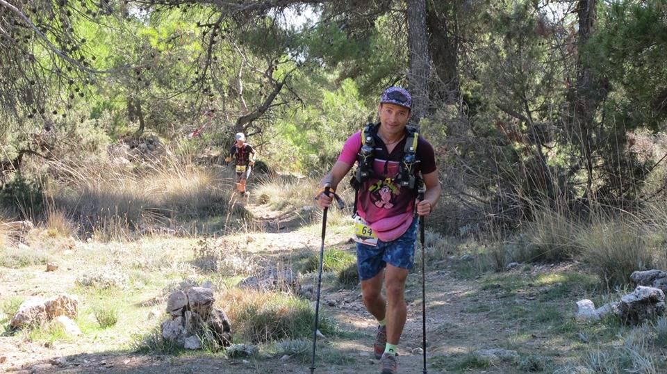 Dos corredores durante la Yeti Trail.