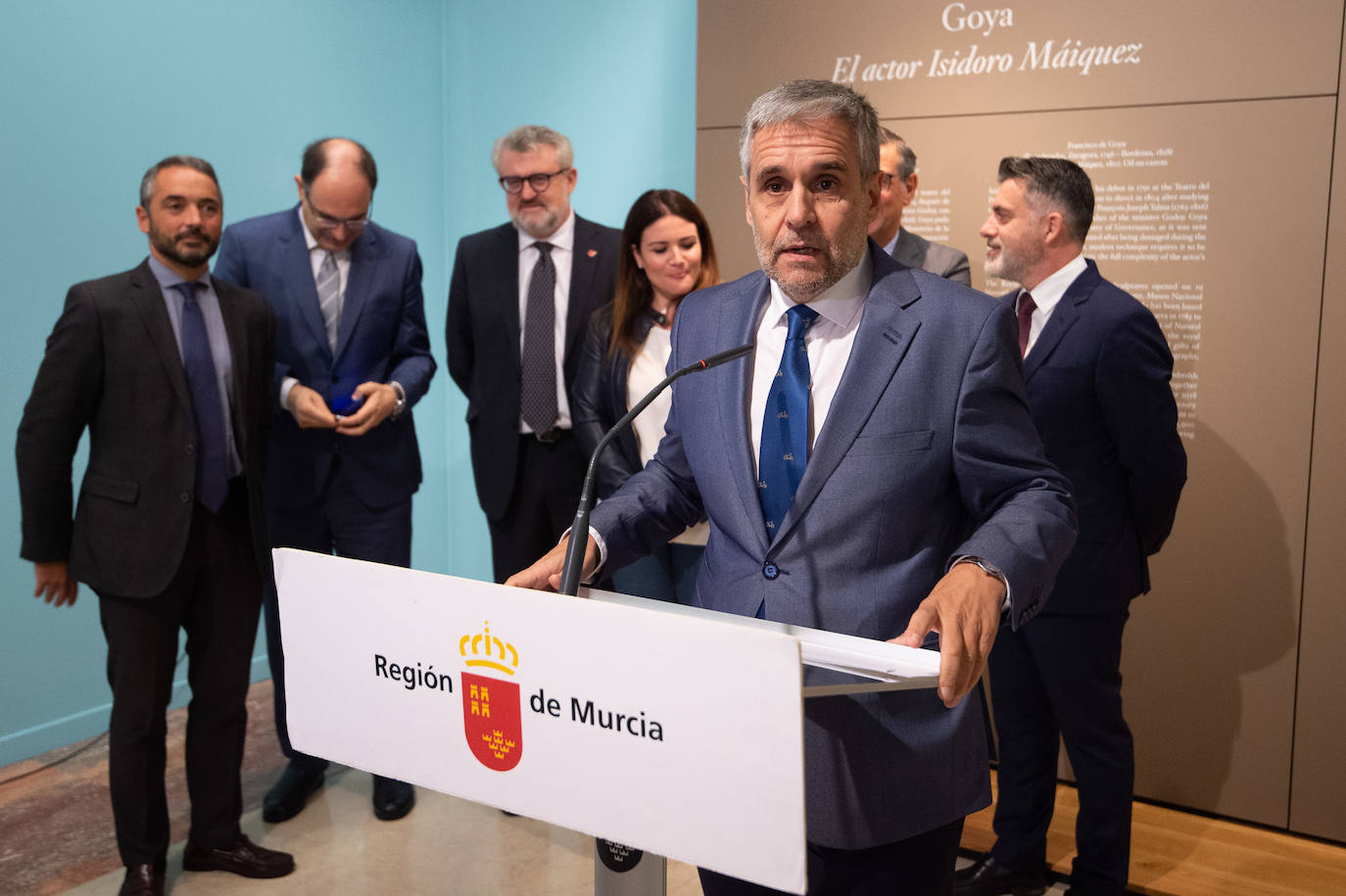 El Museo de Bellas Artes acoge la exposición del retrato propiedad del Prado que Goya realizó en 1807 al actor cartagenero.