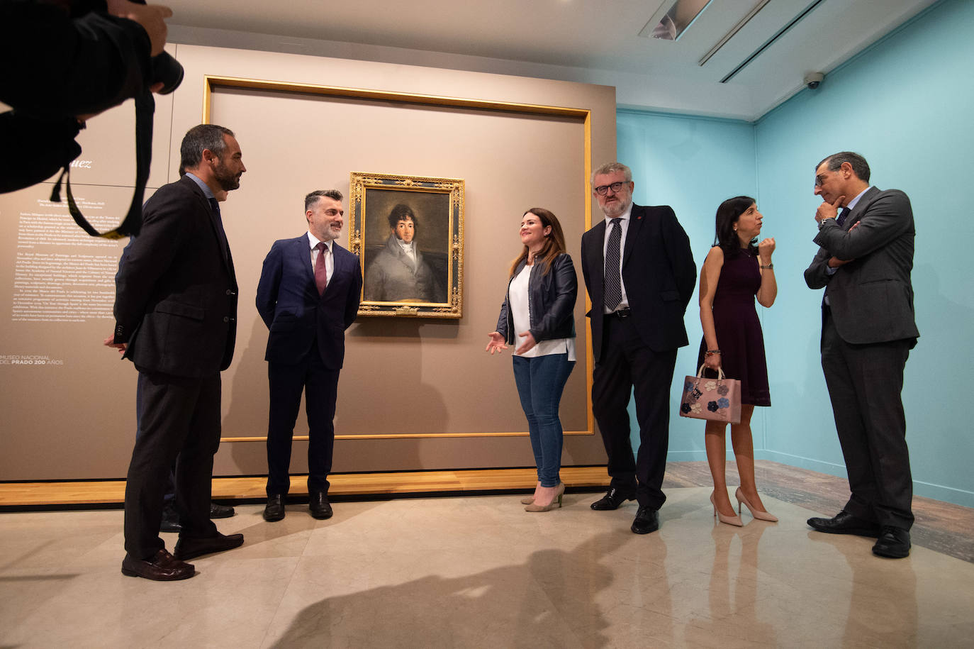 El Museo de Bellas Artes acoge la exposición del retrato propiedad del Prado que Goya realizó en 1807 al actor cartagenero.