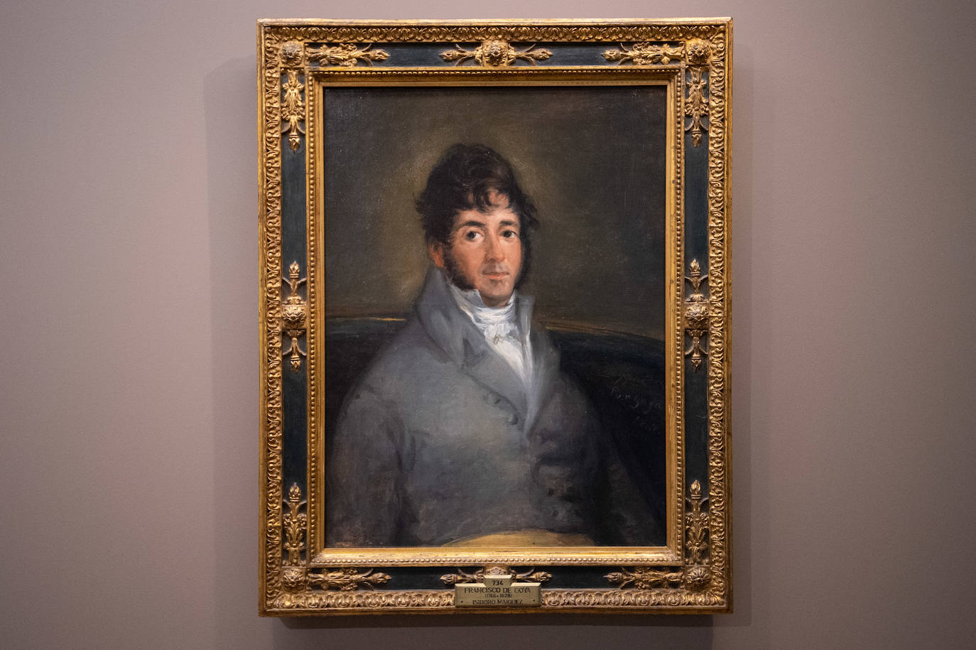 El Museo de Bellas Artes acoge la exposición del retrato propiedad del Prado que Goya realizó en 1807 al actor cartagenero.