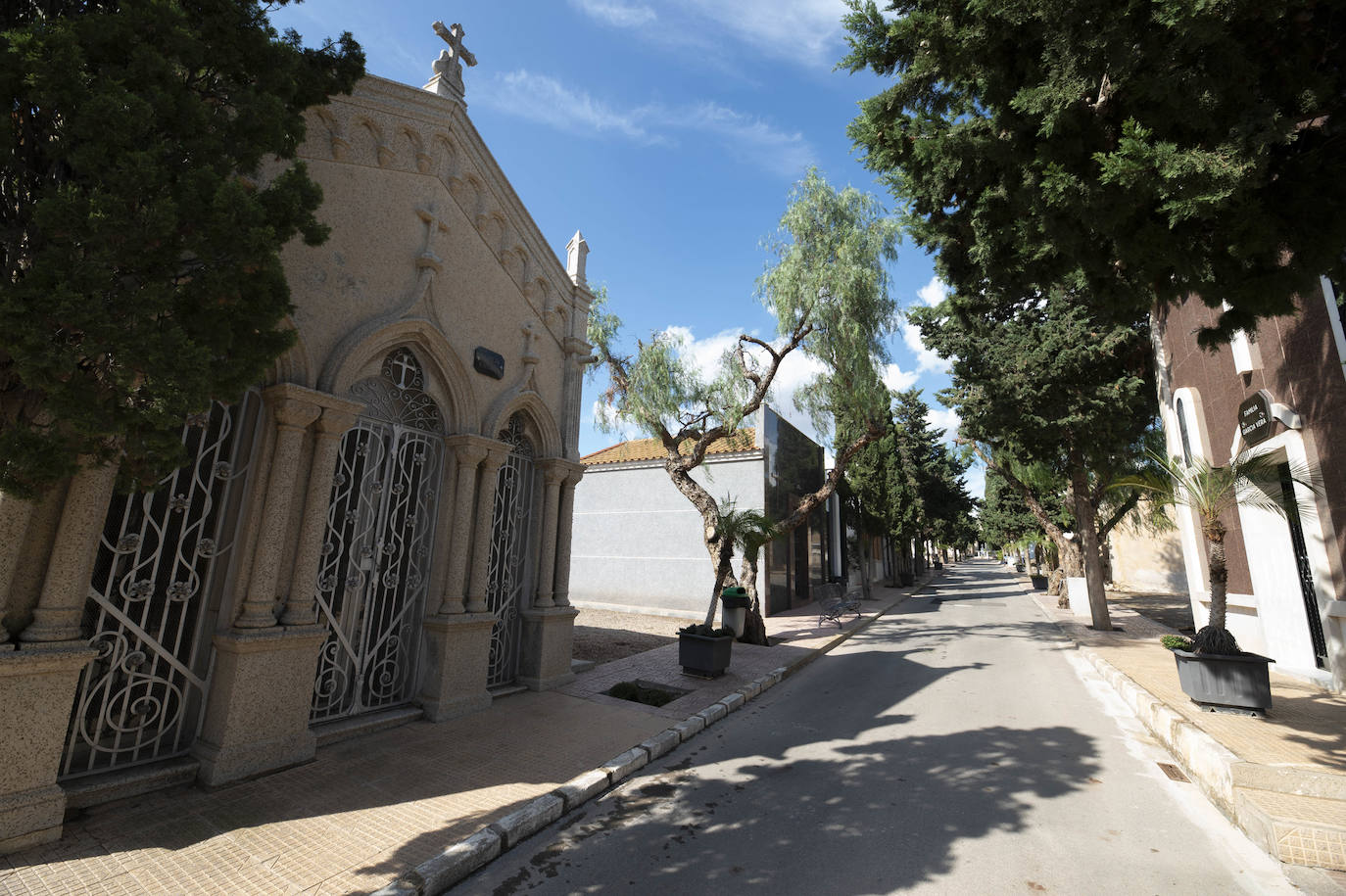 Una ruta guiada por el cementerio de Mazarrón recuerda los años dorados de su pasado industrial, con sus gestas y sus tragedias.