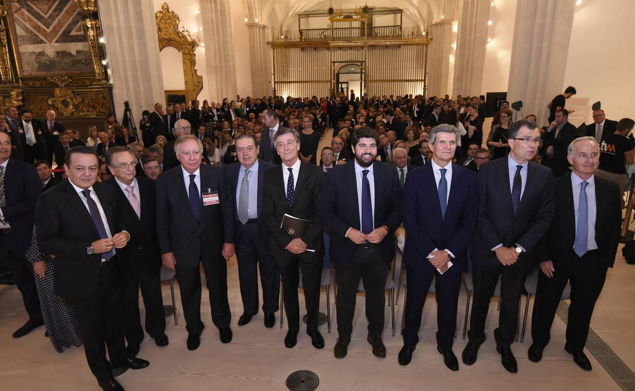 Acto de recepción oficial de los asistentes al XXII Congreso Nacional de la Empresa Familiar.