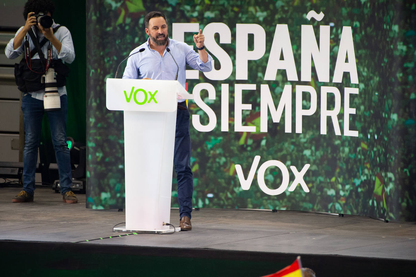 Santiago Abascal carga contra los centros de menores extranjeros no acompañados porque «destruyen la tranquilidad y la convivencia en los barrios»