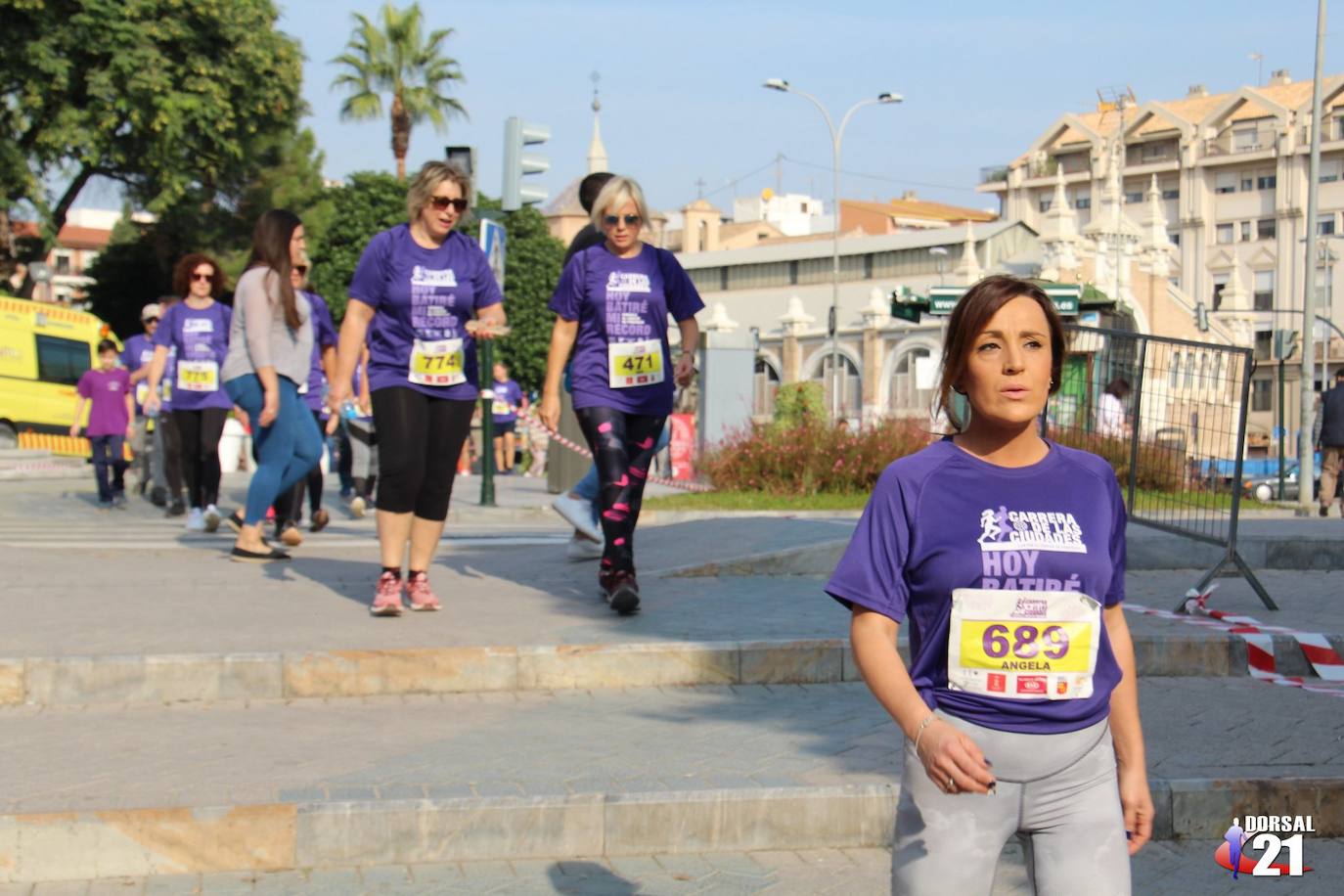 Fotos: Marcos Prieto y Irene Serna vencen en la Carrera Contra el Cáncer de Páncreas en Murcia