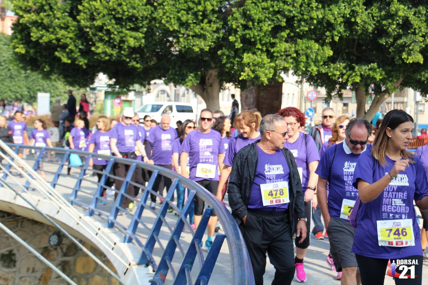 Fotos: Marcos Prieto y Irene Serna vencen en la Carrera Contra el Cáncer de Páncreas en Murcia