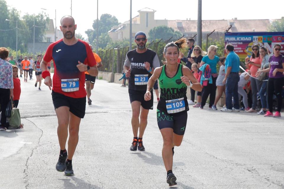 Fotos: Roberto Castellón e Inma Pérez ganan en Santomera