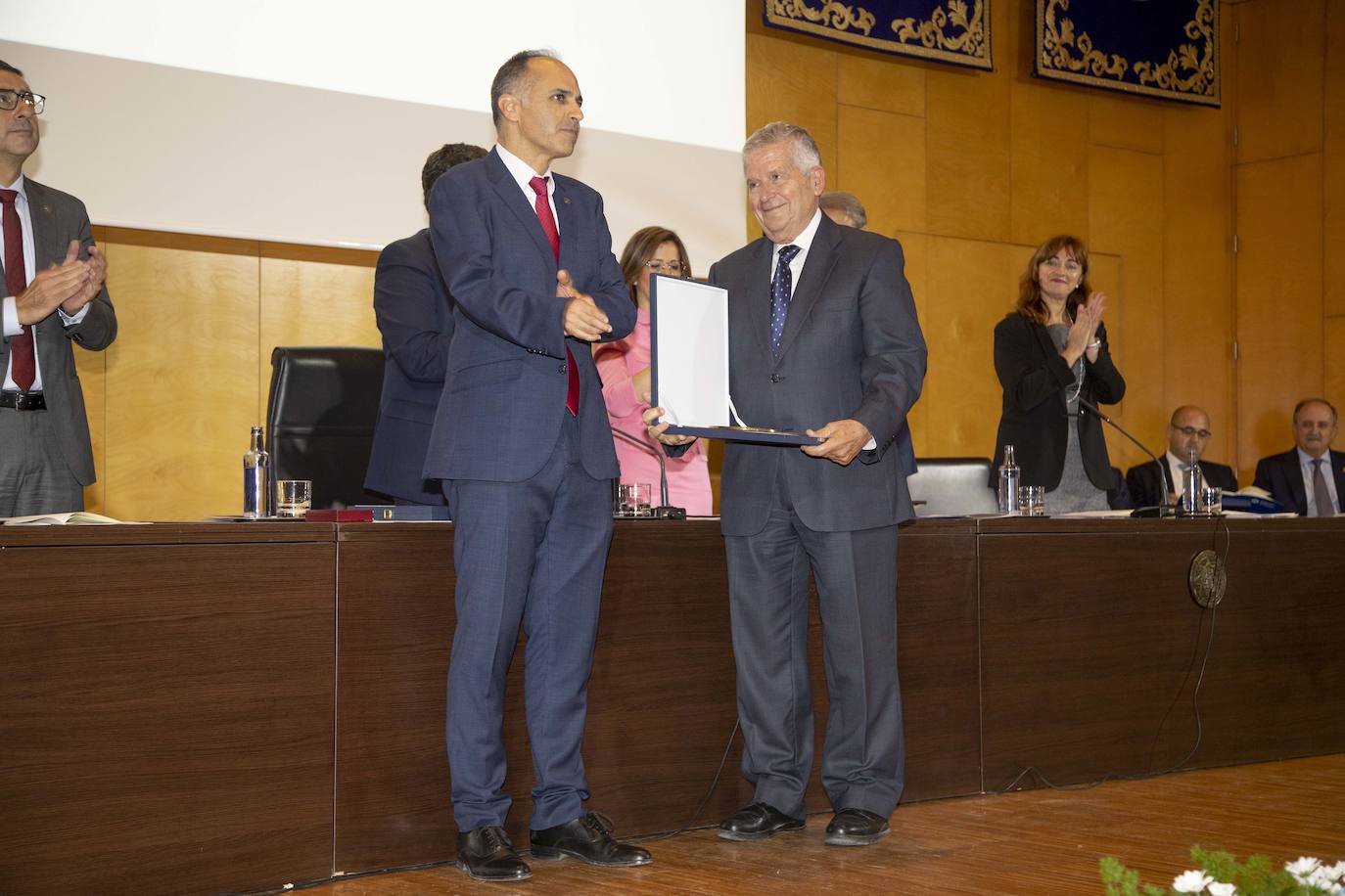 Acto del vigésimo aniversario de la Universidad Politécnica de Cartagena.