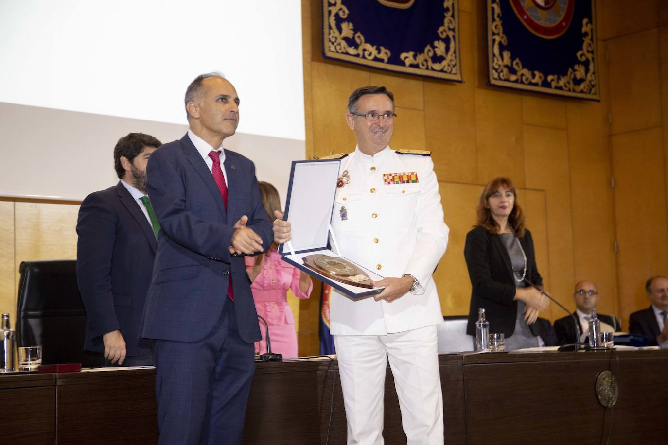 Acto del vigésimo aniversario de la Universidad Politécnica de Cartagena.