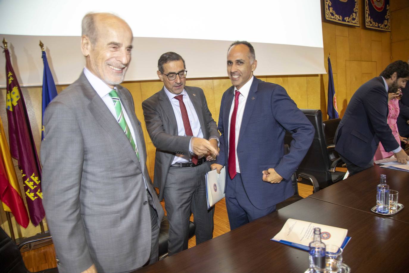 Acto del vigésimo aniversario de la Universidad Politécnica de Cartagena.