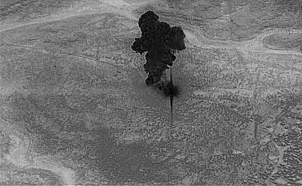 Imagen principal - EE UU publica fotos del ataque a Al Bagdadi