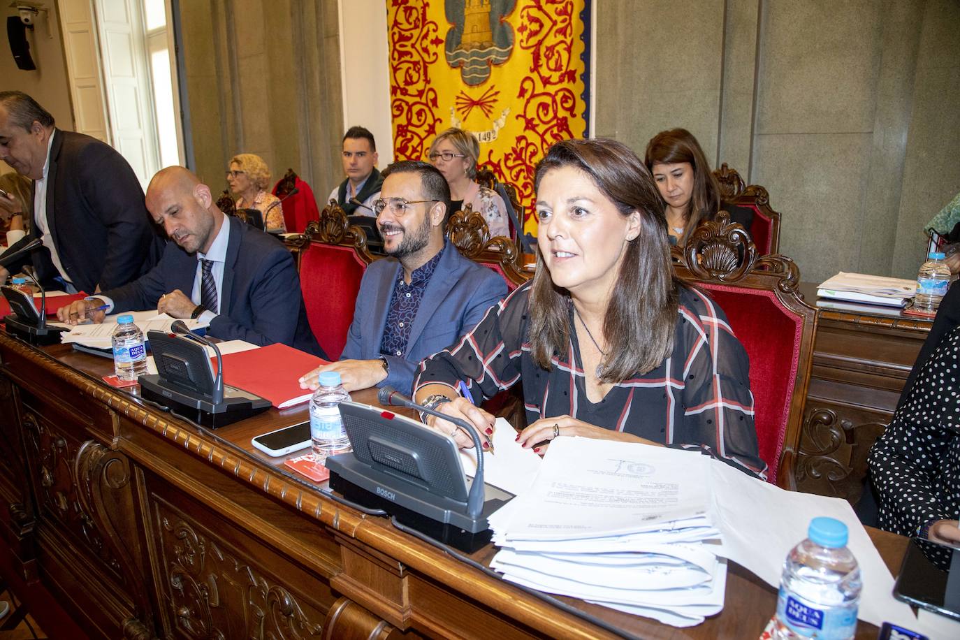 La compensación por la actualización del padrón inmobiliario desaparece de la normativa tributaria aprobada en el Pleno de Cartagena.