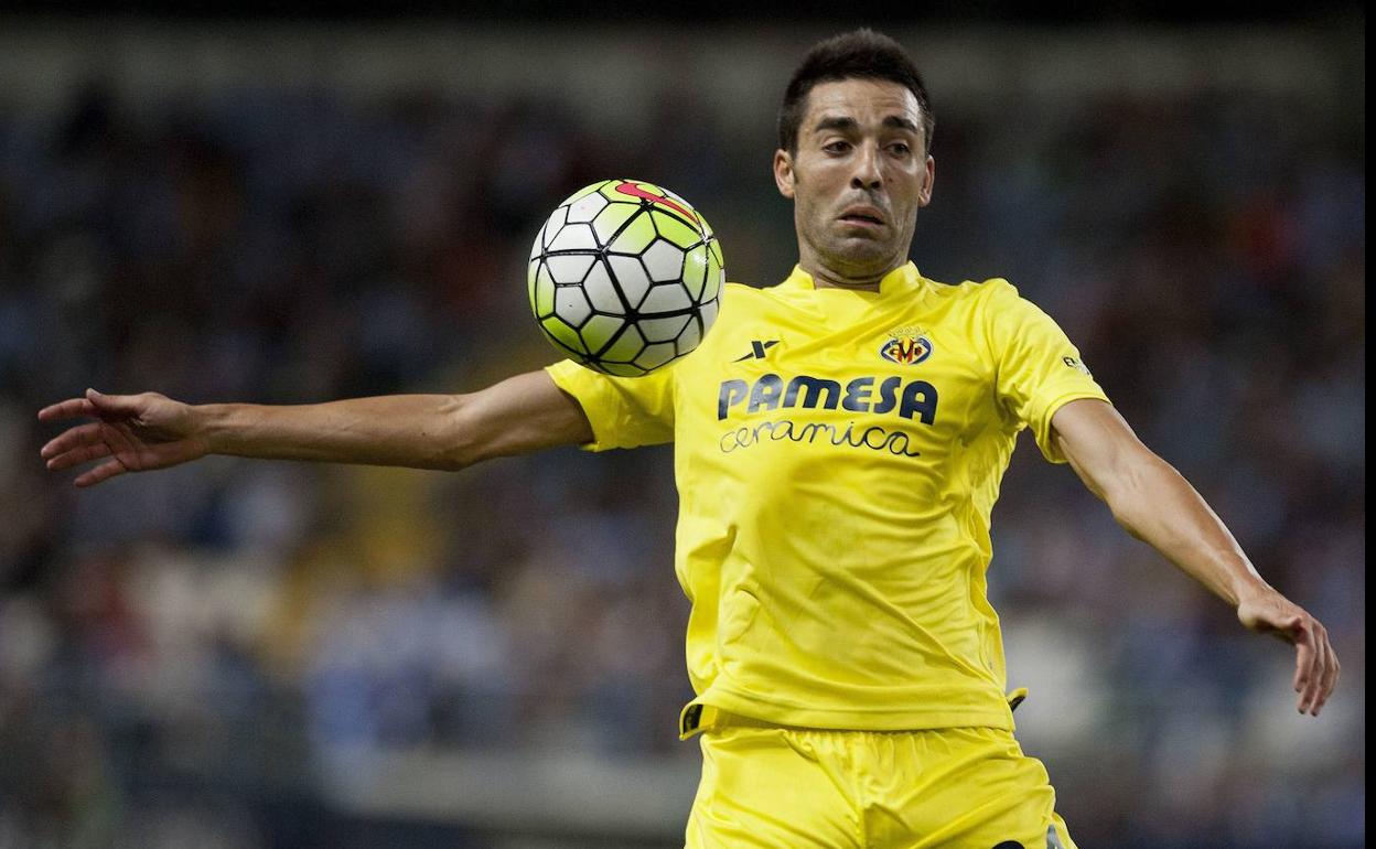 Bruno Soriano, durante un partido con el Villarreal. 