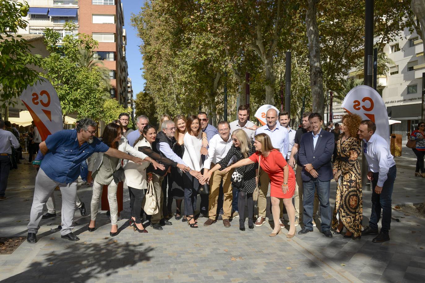 El candidato naranja asegura que «si los españoles quieren un gobierno de centro y moderado, tienen que votar al único partido que garantiza un gobierno de centro, y ese es Ciudadanos»