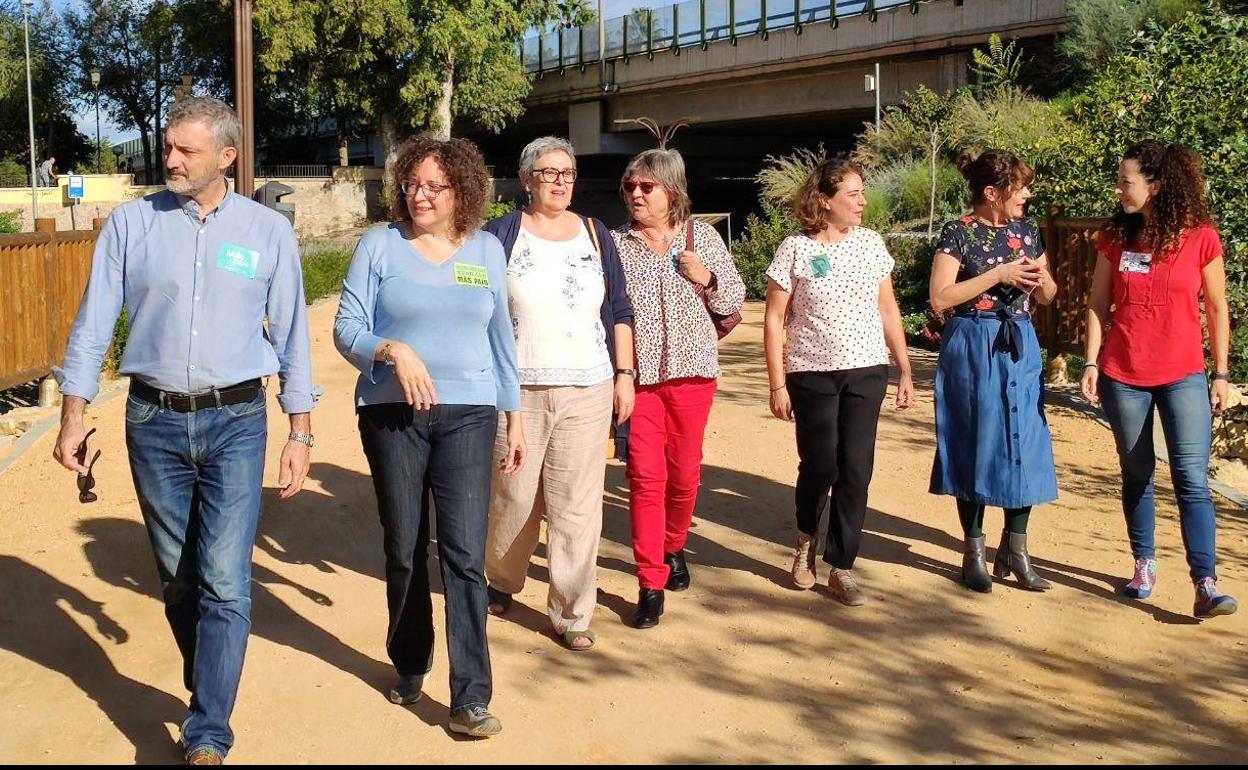 Acto sobre feminismo de Mas País Región de Murcia, este domingo. 