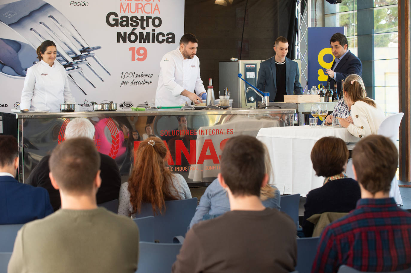 María Gómez impartió la ponencia 'Magoga: Abrazando el territorio' este sábado en Región de Murcia Gastronómica.