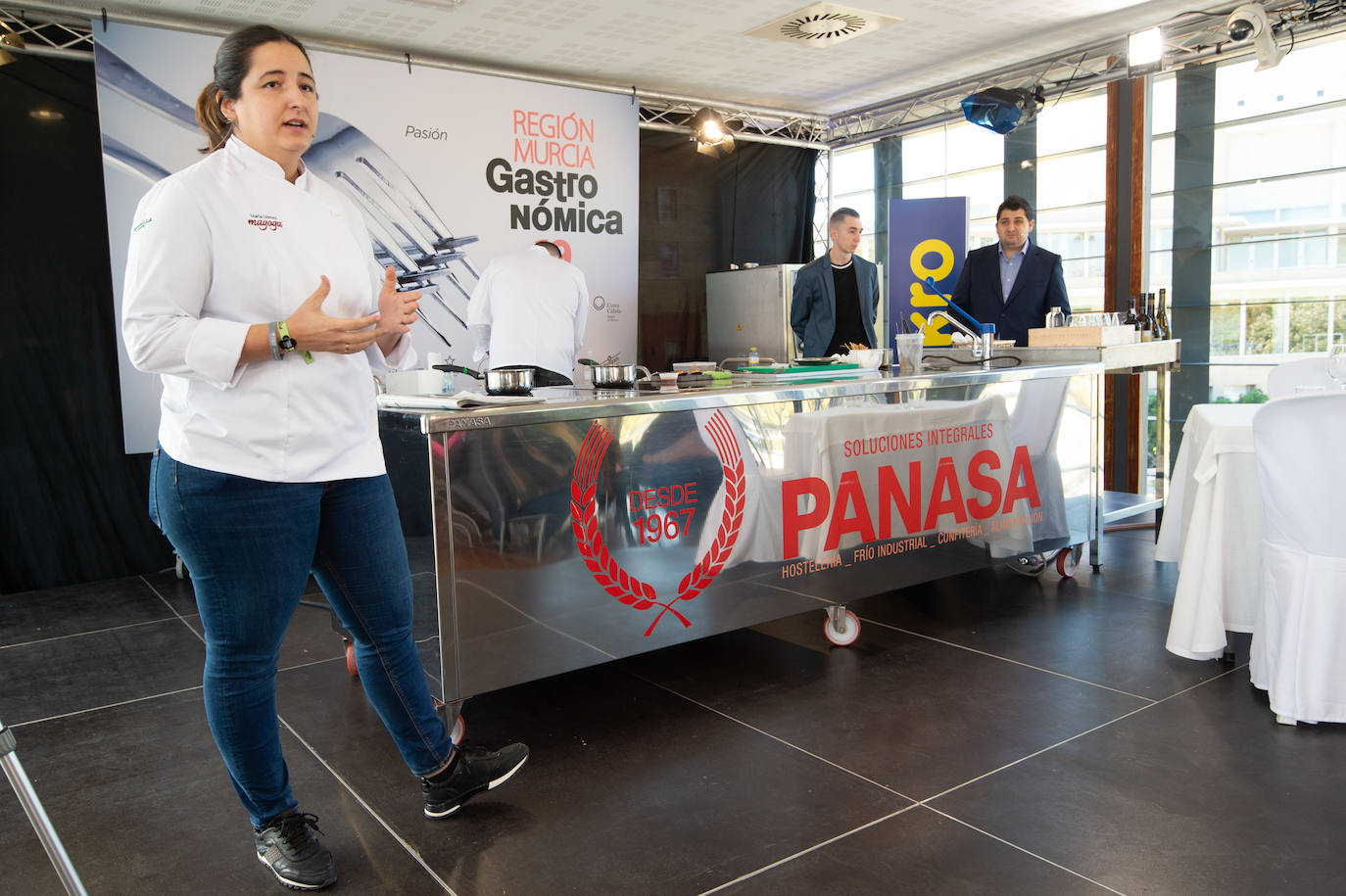 María Gómez impartió la ponencia 'Magoga: Abrazando el territorio' este sábado en Región de Murcia Gastronómica.