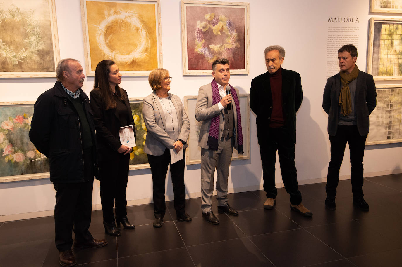 El Museo y Centro de Arte de Blanca (Mucab) celebró el inicio de los actos conmemorativos del noveno aniversario de la Fundación Pedro Cano con la inauguración de la exposición 'IX Mediterráneos'.
