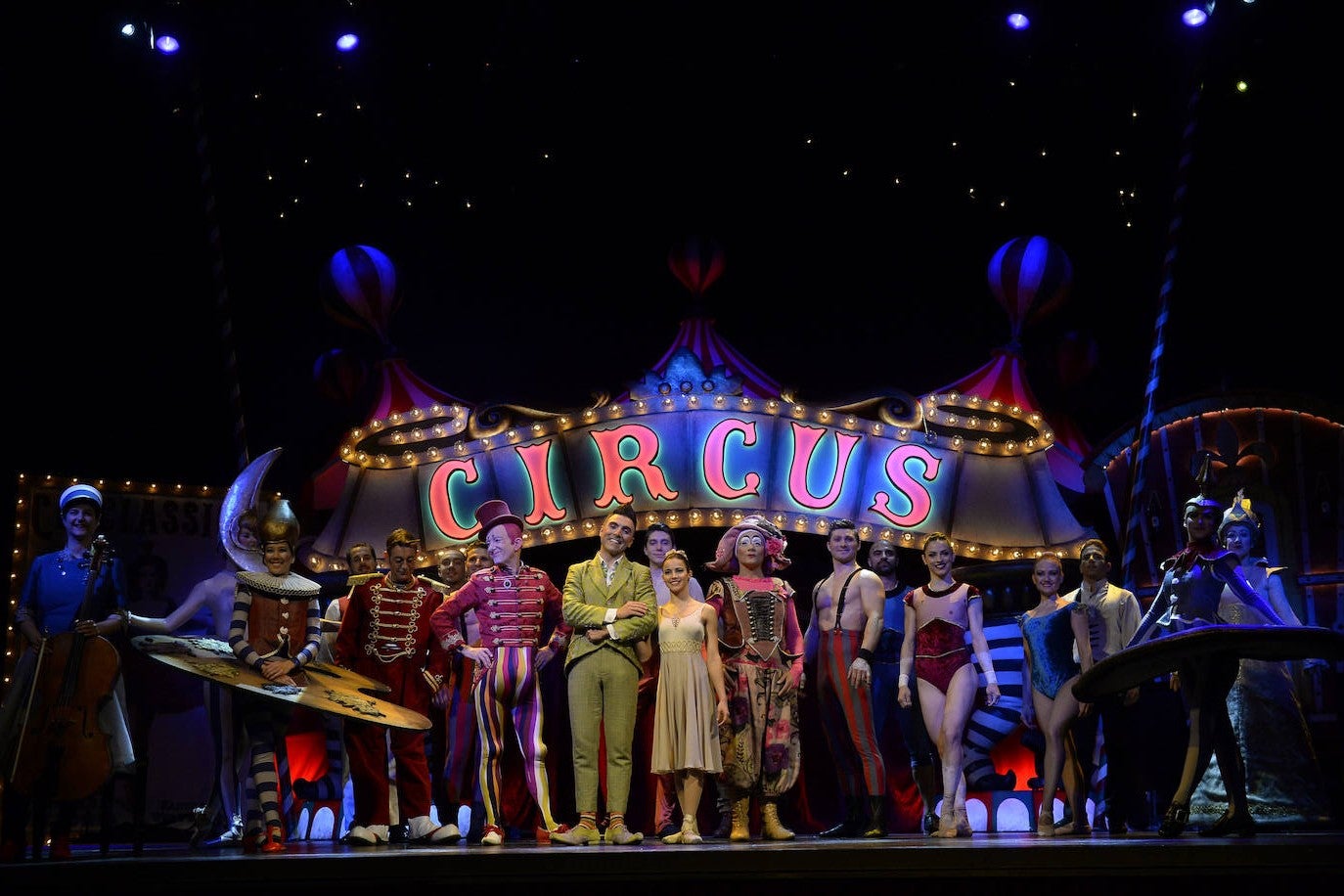 El Teatro Romea acoge este jueves la primera función del espectáculo de Emilio Aragón, con el que rinde homenaje al circo en su 250 aniversario, que se quedará en Murcia hasta el domingo