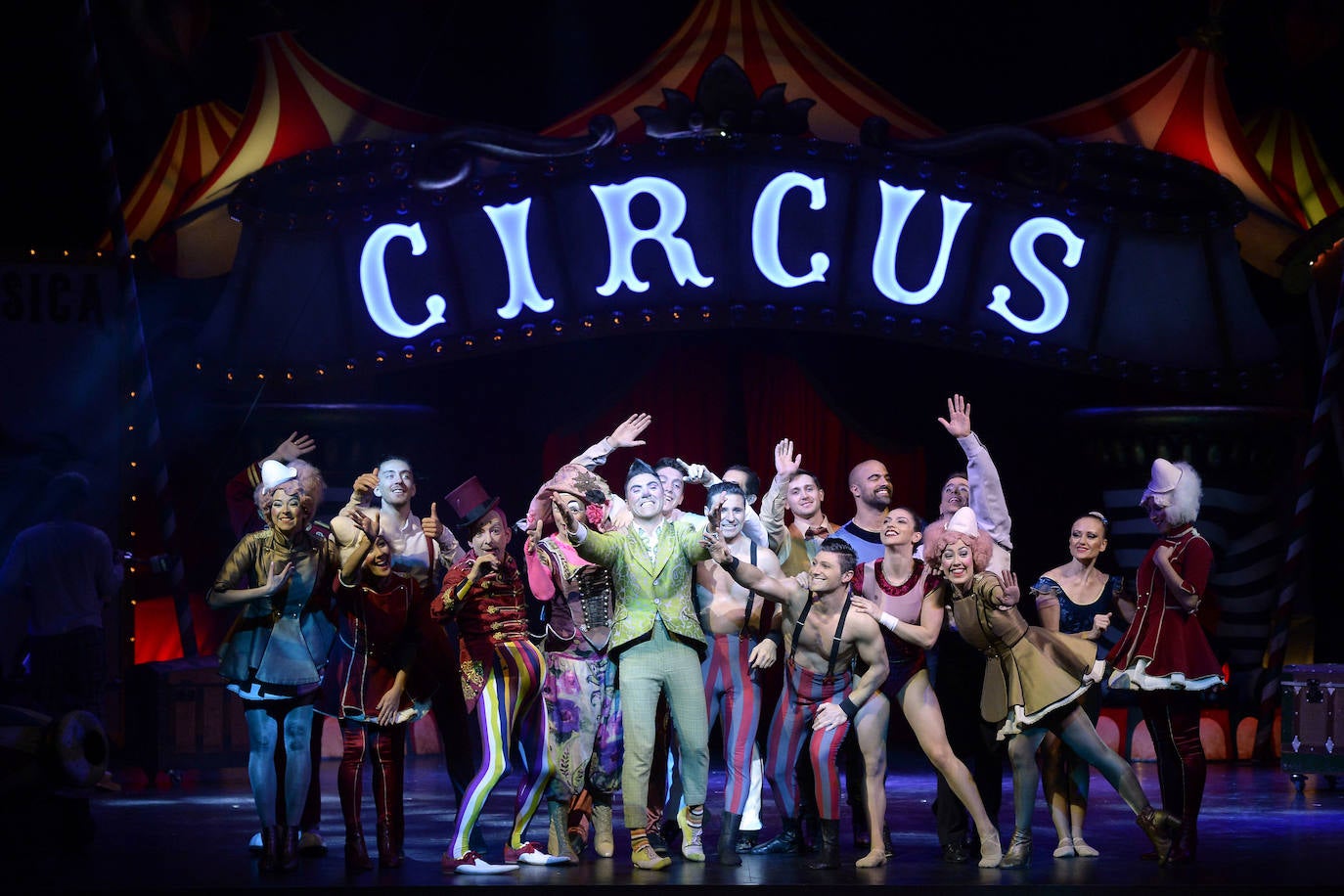 El Teatro Romea acoge este jueves la primera función del espectáculo de Emilio Aragón, con el que rinde homenaje al circo en su 250 aniversario, que se quedará en Murcia hasta el domingo