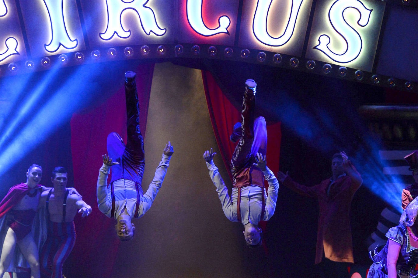 El Teatro Romea acoge este jueves la primera función del espectáculo de Emilio Aragón, con el que rinde homenaje al circo en su 250 aniversario, que se quedará en Murcia hasta el domingo