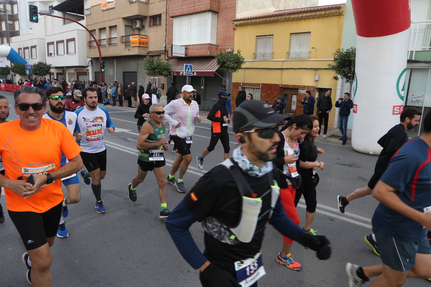 El atleta marroquí, del Unión Guadalajara, se lleva la 'media' de la Ciudad del Sol; Wafiya Benali, del CA Nogalte, triunfó en la prueba femenina