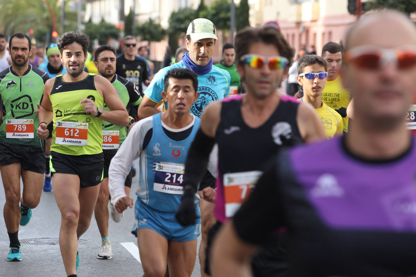 El atleta marroquí, del Unión Guadalajara, se lleva la 'media' de la Ciudad del Sol; Wafiya Benali, del CA Nogalte, triunfó en la prueba femenina