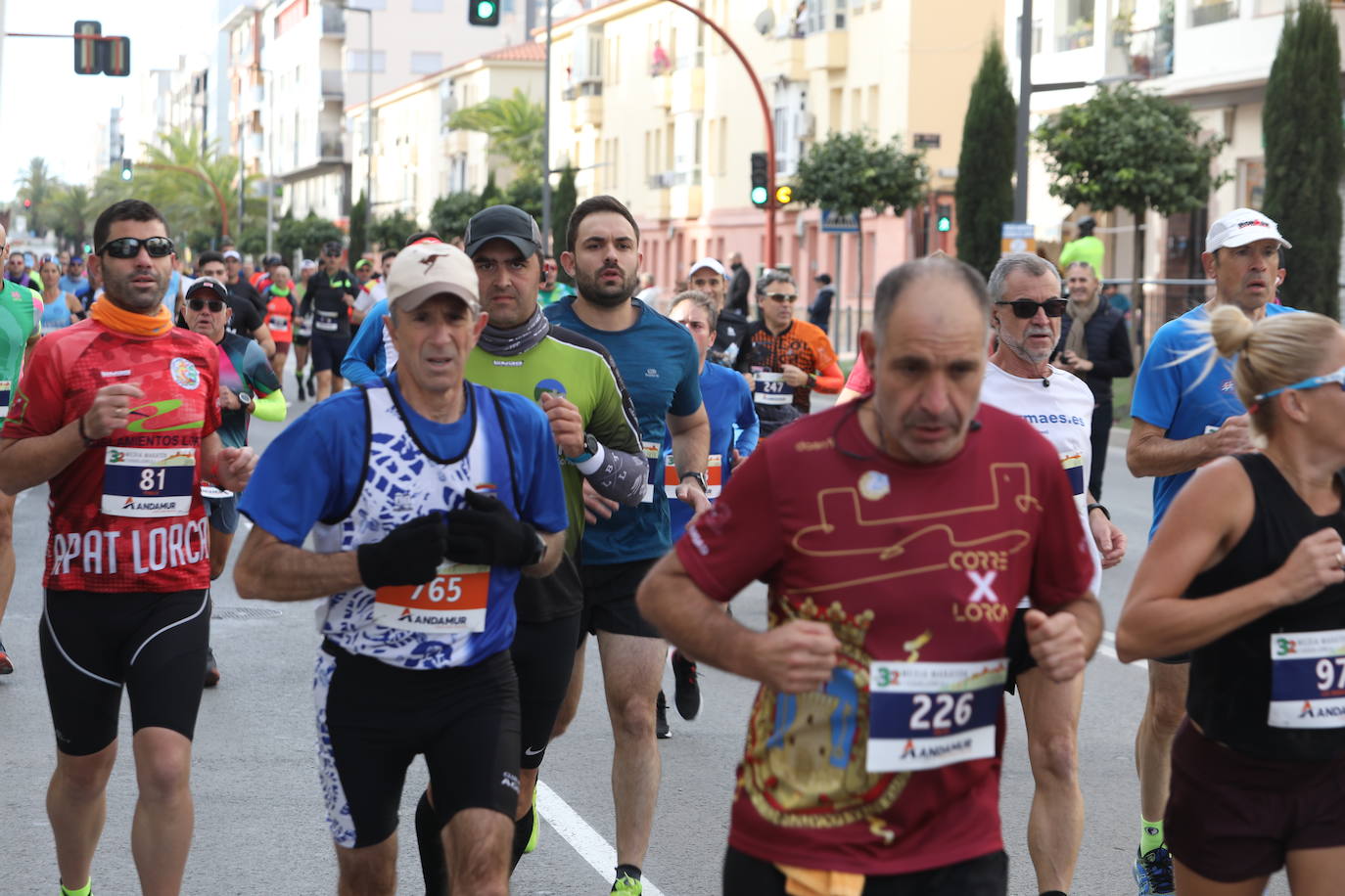 El atleta marroquí, del Unión Guadalajara, se lleva la 'media' de la Ciudad del Sol; Wafiya Benali, del CA Nogalte, triunfó en la prueba femenina