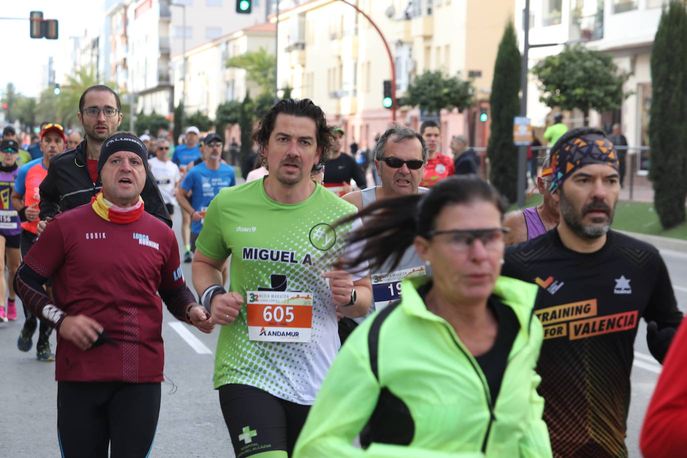 El atleta marroquí, del Unión Guadalajara, se lleva la 'media' de la Ciudad del Sol; Wafiya Benali, del CA Nogalte, triunfó en la prueba femenina