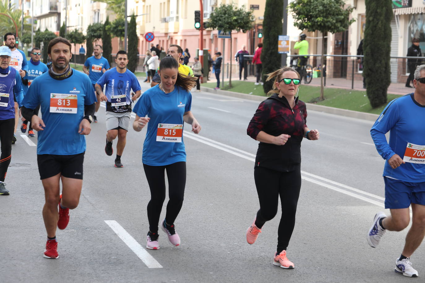 El atleta marroquí, del Unión Guadalajara, se lleva la 'media' de la Ciudad del Sol; Wafiya Benali, del CA Nogalte, triunfó en la prueba femenina