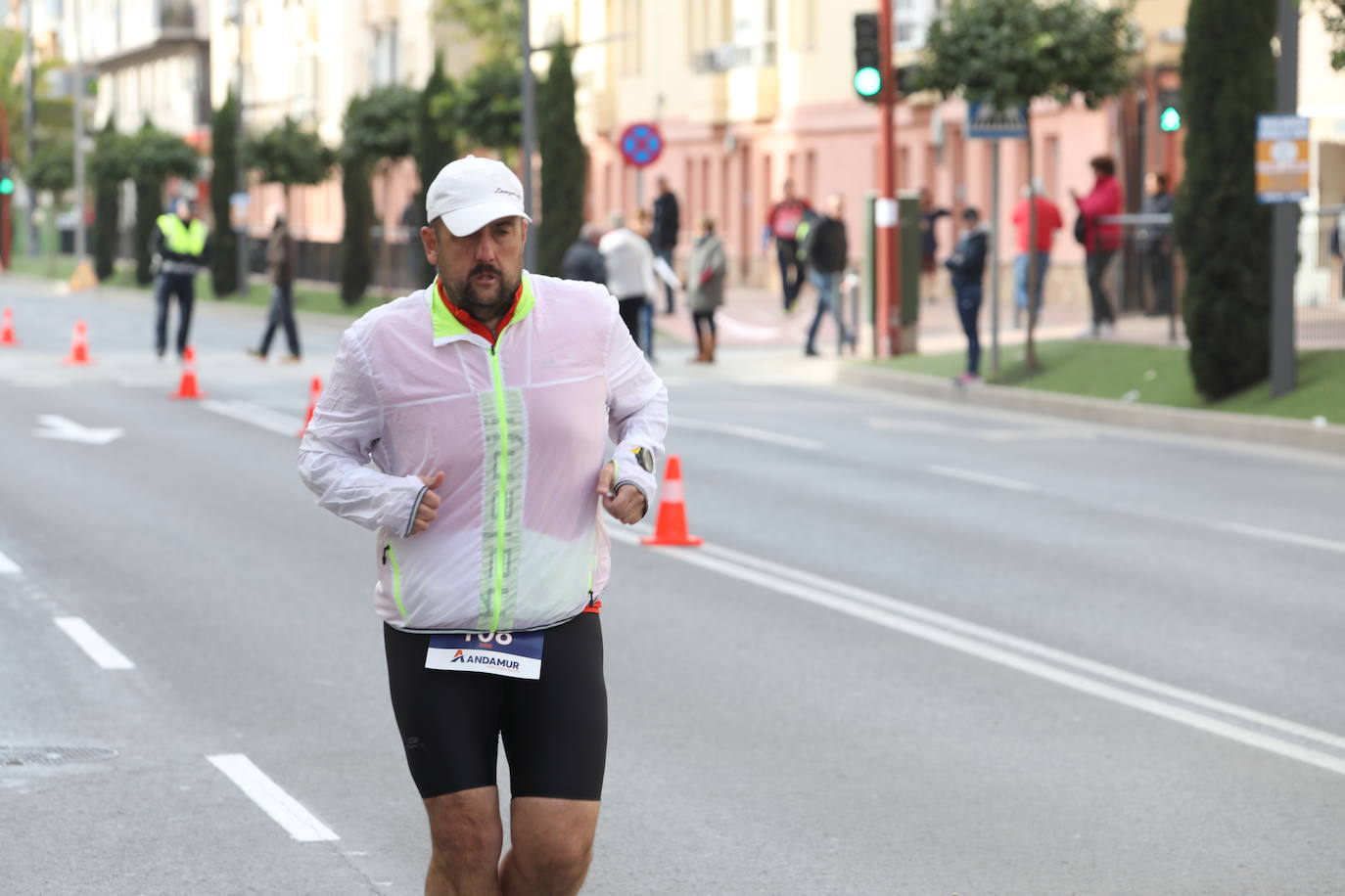 El atleta marroquí, del Unión Guadalajara, se lleva la 'media' de la Ciudad del Sol; Wafiya Benali, del CA Nogalte, triunfó en la prueba femenina