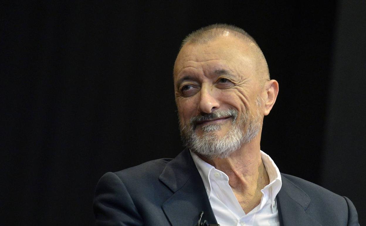 Arturo Pérez-Reverte, en una visita a Murcia. 