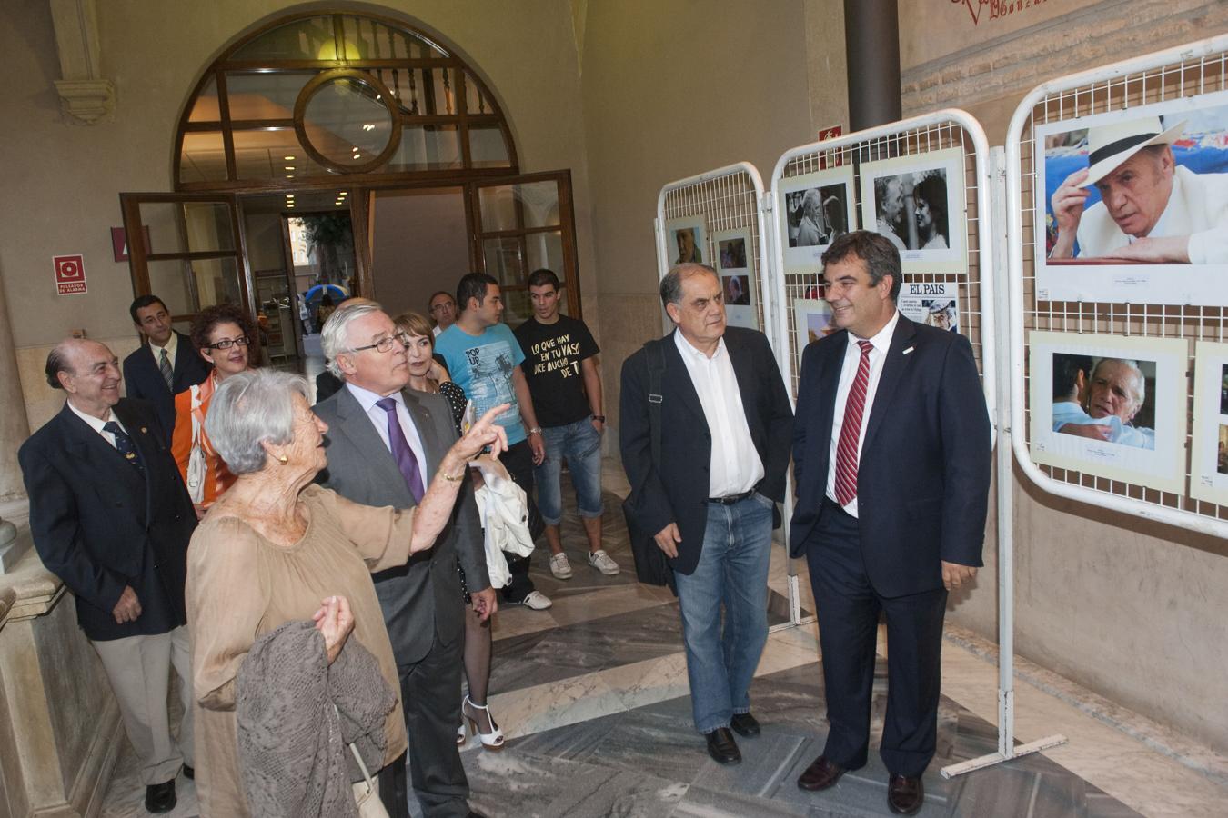 Otro de los homenajes a Paco Rabal a los que asistió Balaguer se celebró en la Universidad de Murcia, en 2011, con motivo del décimo aniversario de la muerte del actor.