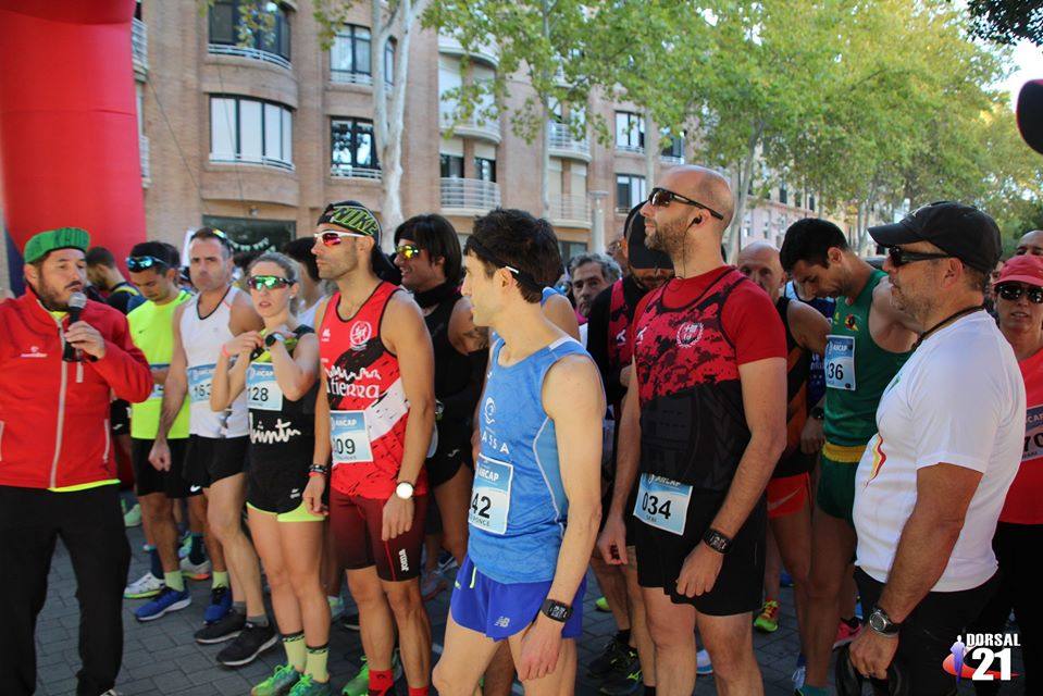 El atleta de la UCAM completa los 6 kilómetros en 19:09 minutos, por los 23:04 de la corredora del Bitec Tri Impulso