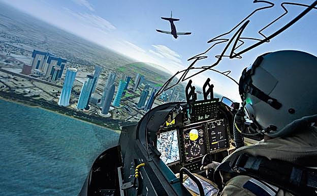 Imagen del simulador incluido en el contratro adjudicado por el Ministerio de Defensa.