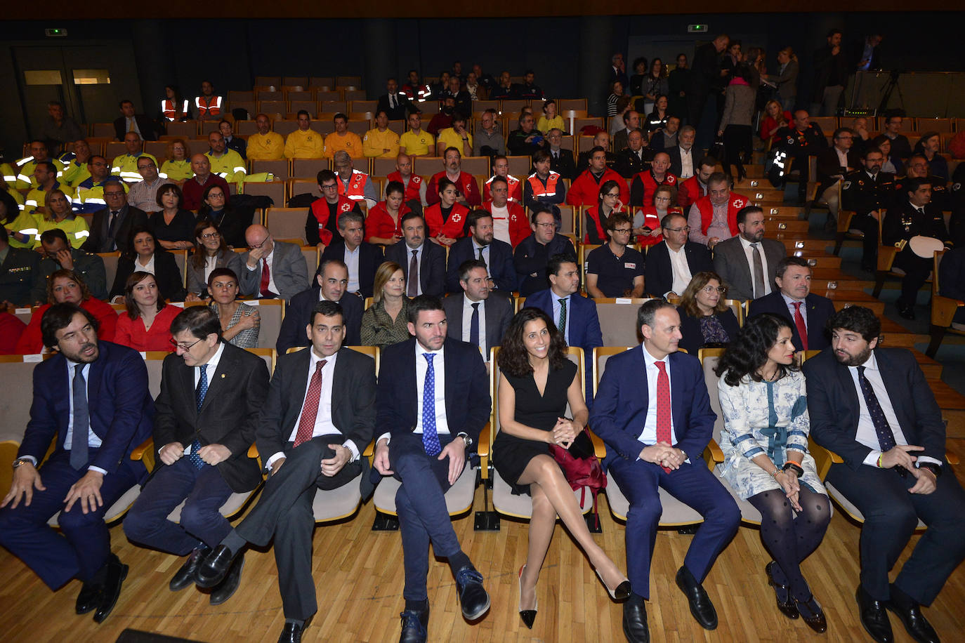 Reconocimiento a las 35 entidades y organismos que participaron en la gestión del episodio de gota fría del pasado septiembre.