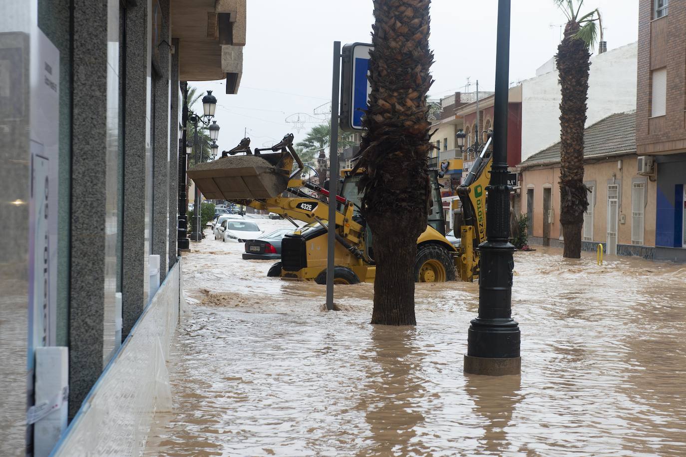 Fotos: Los arrastres del campo de Cartagena anegan Los Alcázares