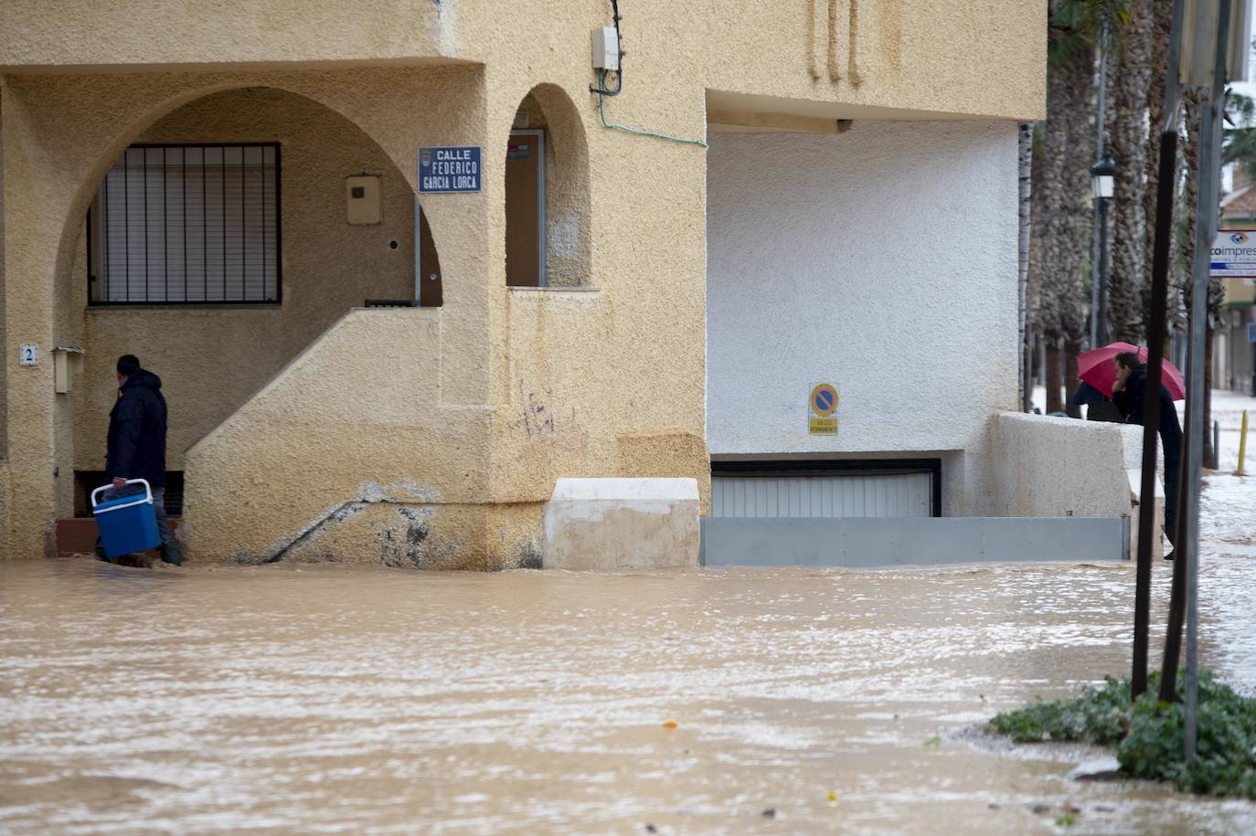 Fotos: Los arrastres del campo de Cartagena anegan Los Alcázares